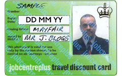 Jobcentre Travel Card
